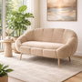 Atelier Del Sofa Lida - Sofá de 2 Plazas Beige